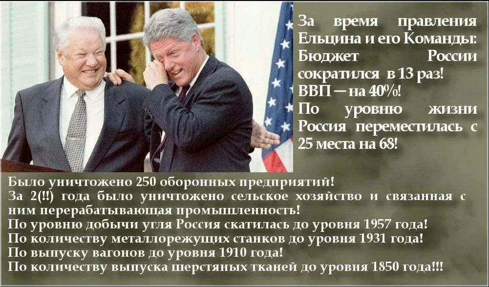 Россия всех сделала. Ельцин годы правления. Россия при Ельцине. Итоги правления Бориса Ельцина.